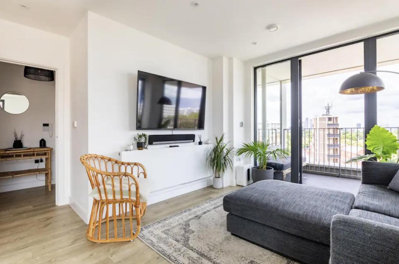 Modern 1 Bed L City Views L Work Space London Exterior foto