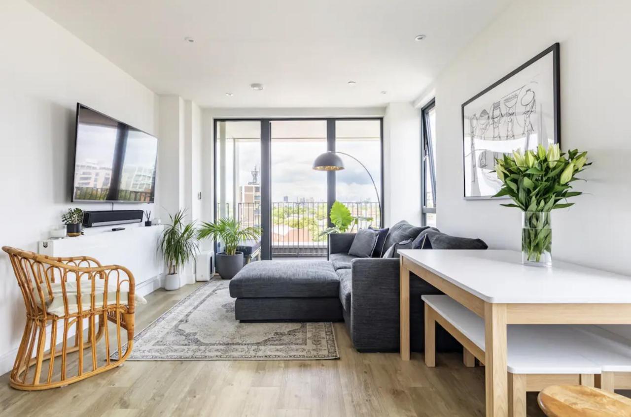 Modern 1 Bed L City Views L Work Space London Exterior foto