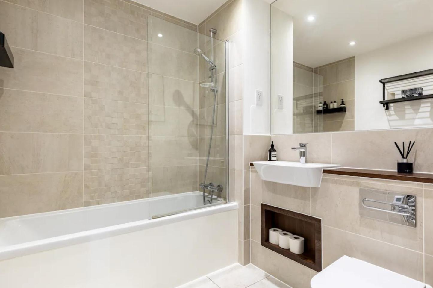 Modern 1 Bed L City Views L Work Space London Exterior foto